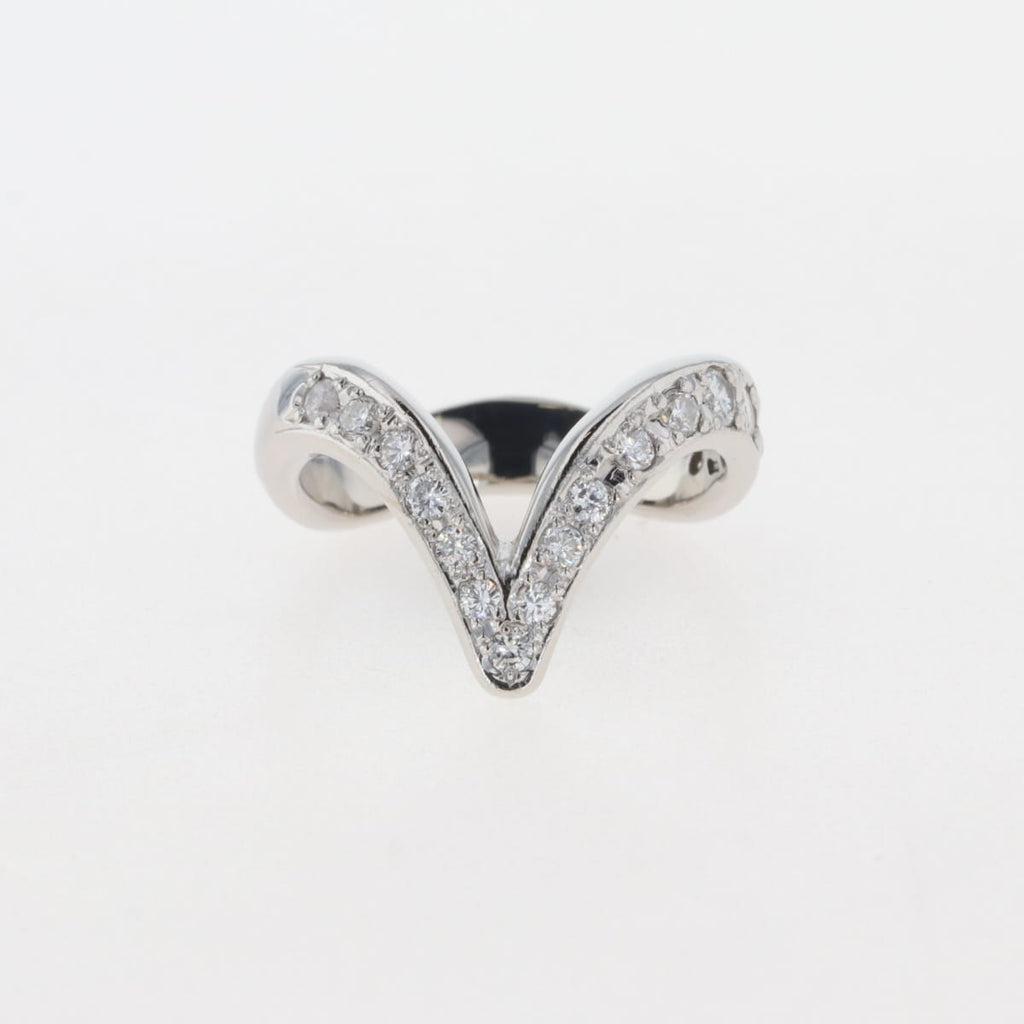メレダイヤ デザインリング プラチナ 指輪 リング 9.5号 Pt900 ダイヤモンド レディース 【中古】 
 ラッピング可