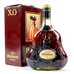 ヘネシー Hennessy XO 金キャップ グリーンボトル	 700ml ブランデー コニャック 【古酒】