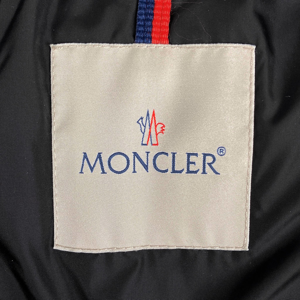 モンクレール モンクラ ダウンジャケット MONTCLAR フーデッド ダブルジップ アウター ダウンジャケット ブラック メンズ 【中古】 brapp