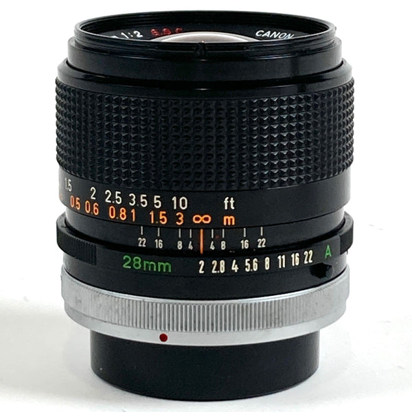 バイセル公式】キヤノン Canon FD 28mm F2 S.S.C. 一眼カメラ用レンズ 