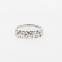 メレダイヤ デザインリング プラチナ 指輪 リング 8号 Pt850 ダイヤモンド レディース 【中古】 
 ラッピング可