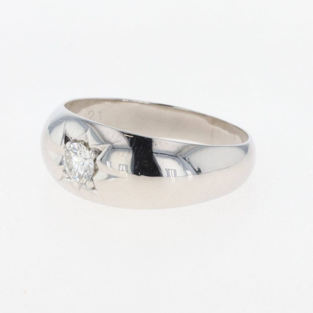 ダイヤモンド デザインリング プラチナ 指輪 リング 13.5号 Pt850 ダイヤモンド レディース 【中古】 
 ラッピング可