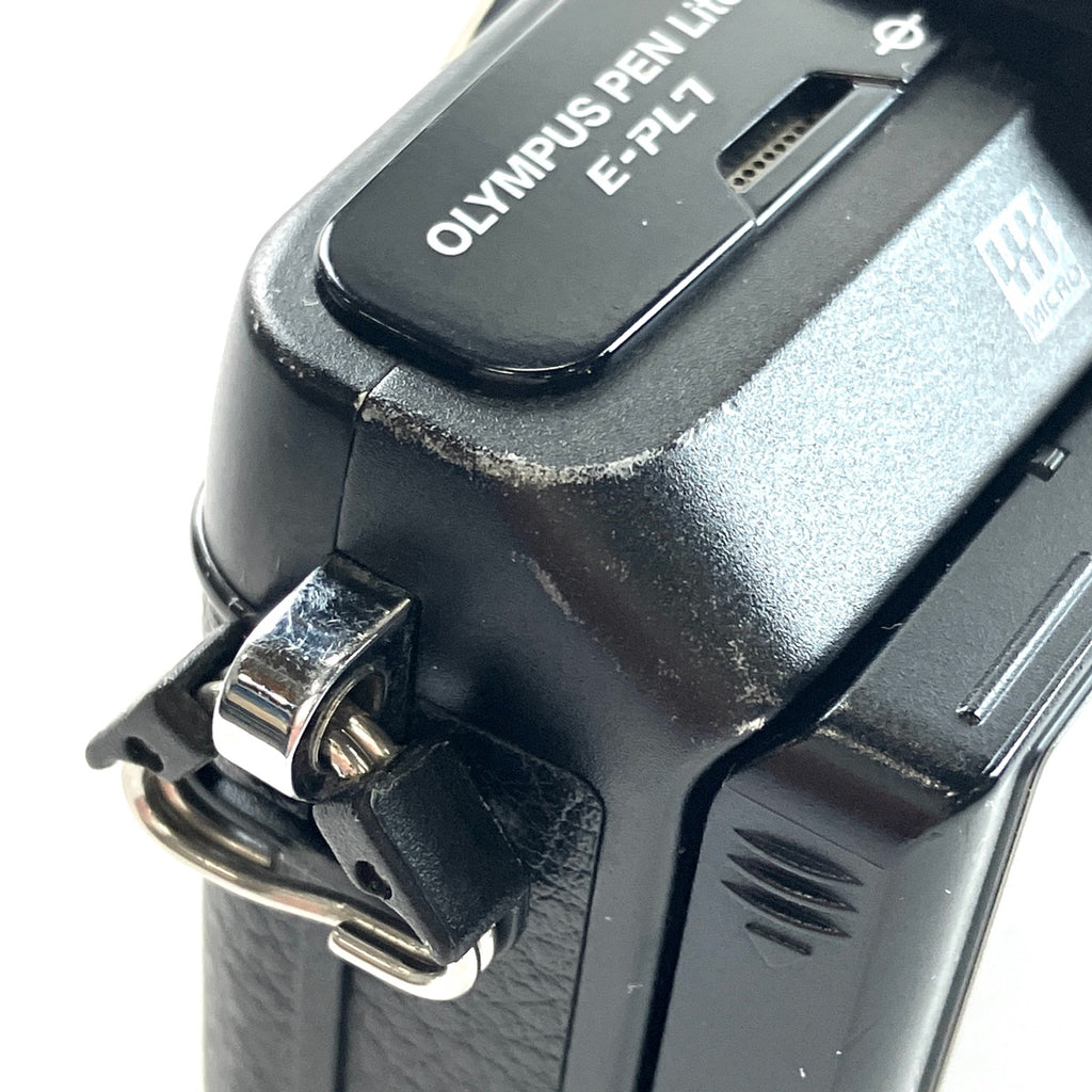 オリンパス OLYMPUS PEN Lite E-PL7 ボディ ブラック デジタル ミラーレス 一眼カメラ 【中古】