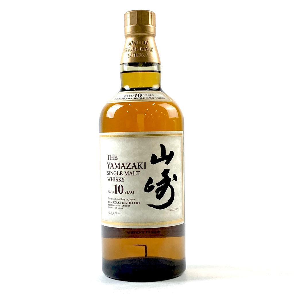 【東京都内限定お届け】 サントリー SUNTORY 山崎 10年 シングルモルト ホワイトラベル 700ml 国産ウイスキー 【古酒】