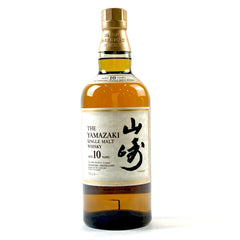 【東京都内限定お届け】 サントリー SUNTORY 山崎 10年 シングルモルト ホワイトラベル 700ml 国産ウイスキー 【古酒】