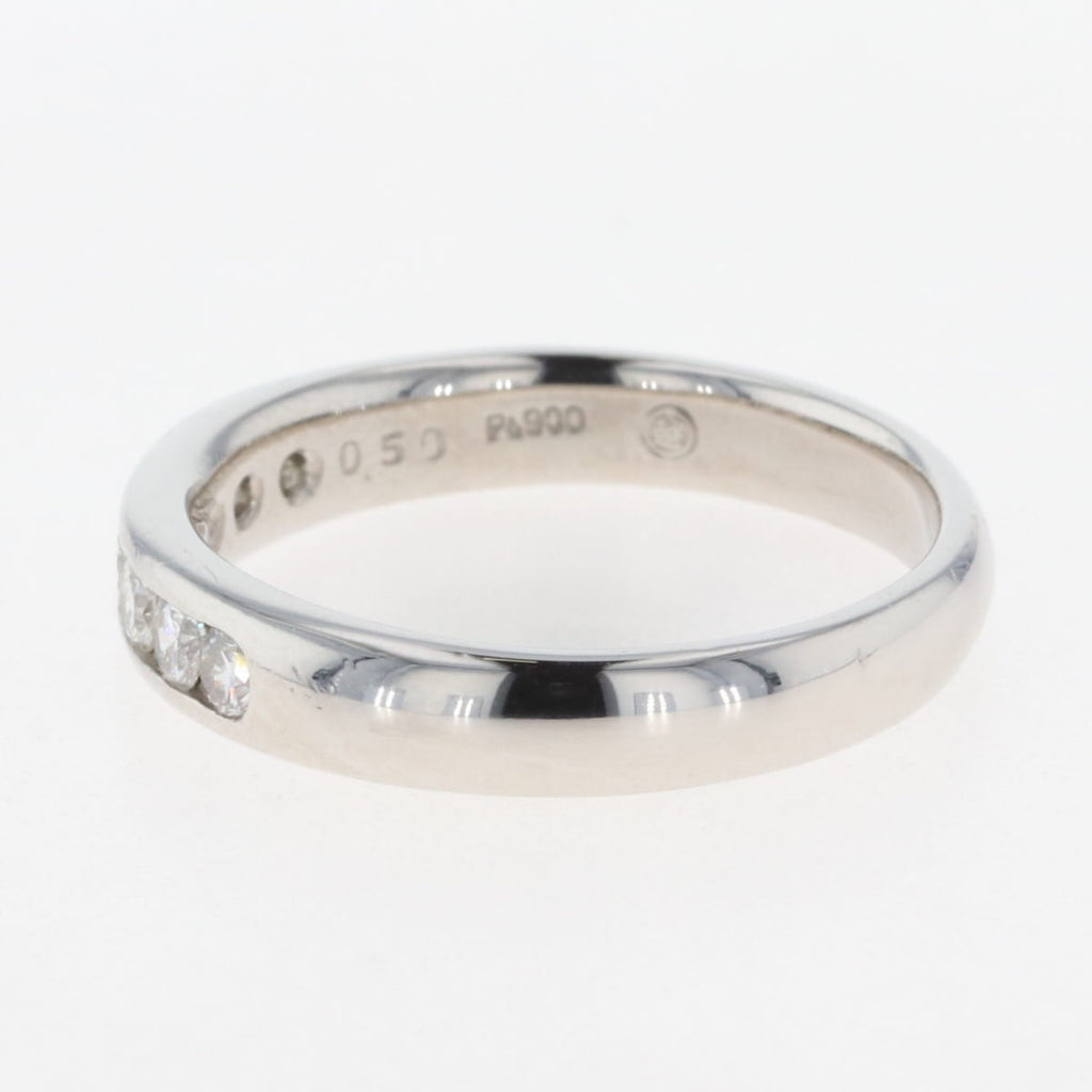 メレダイヤ デザインリング プラチナ 指輪 リング 17.5号 Pt900 ダイヤモンド レディース 【中古】 
 ラッピング可