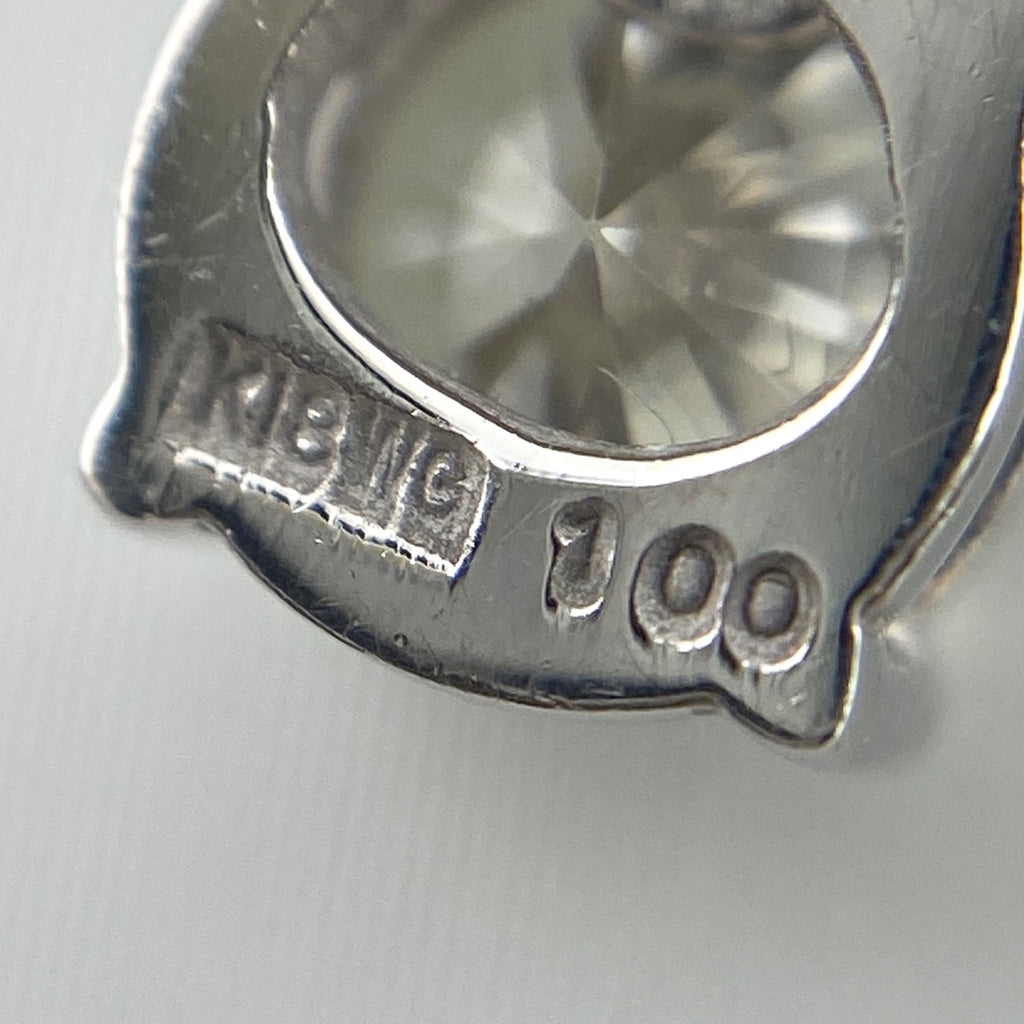 ダイヤモンド デザインネックレス WG ホワイトゴールド 指輪 ネックレス K18 WG ダイヤモンド レディース 【中古】 
 ラッピング可