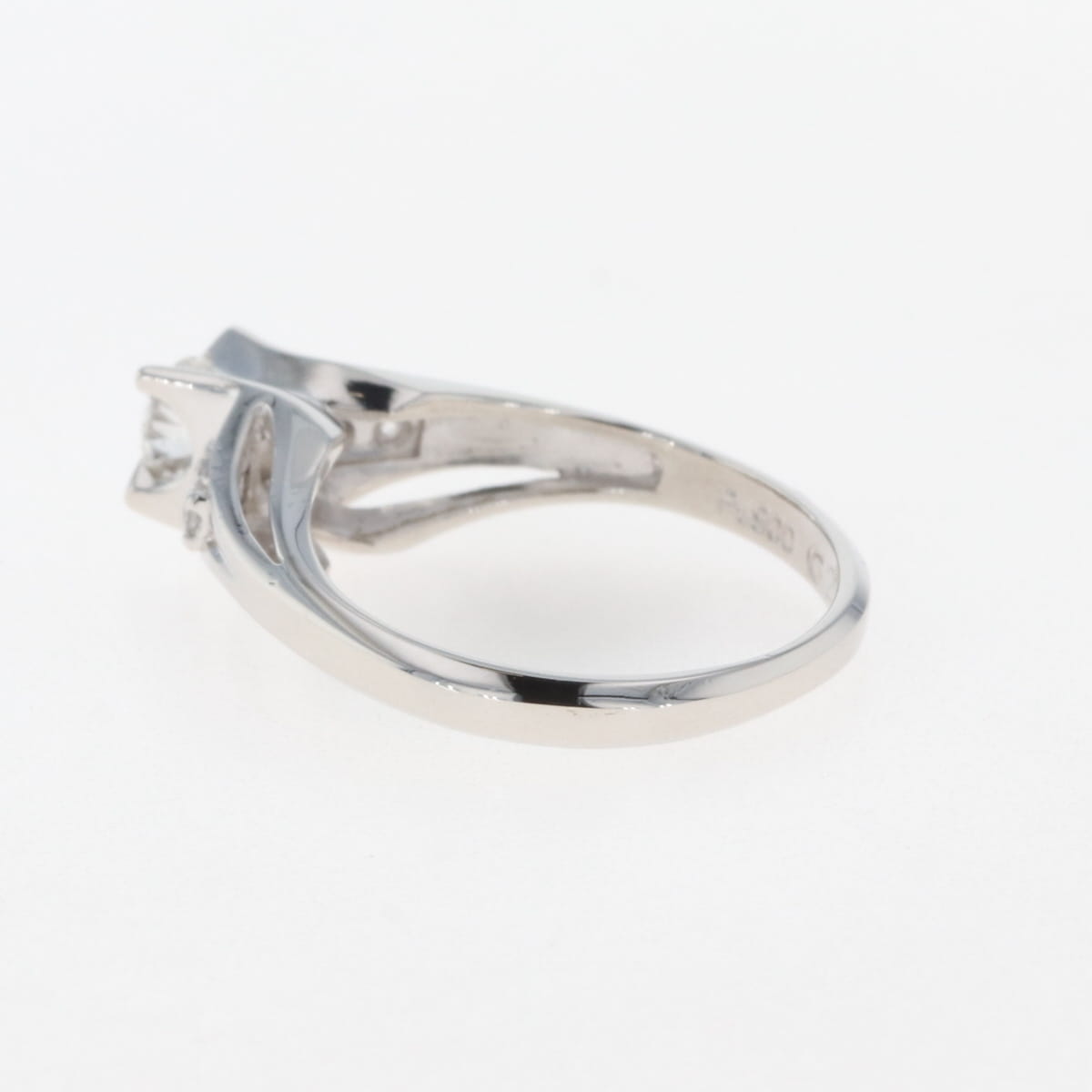 バイセル公式】ダイヤモンド デザインリング プラチナ 指輪 リング 8.5 
