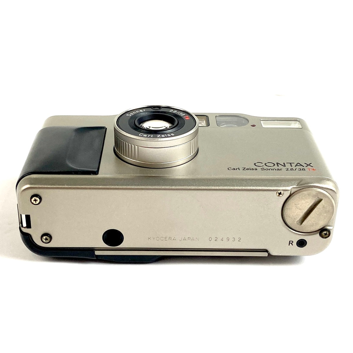 コンタックス CONTAX T2 D チタンシルバー ［ジャンク品］ フィルム コンパクトカメラ 【中古】