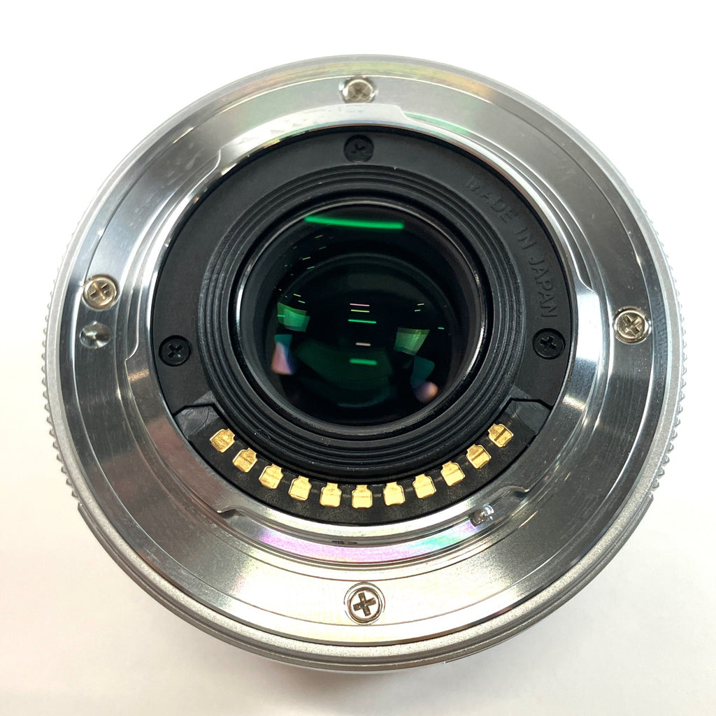 オリンパス OLYMPUS M.ZUIKO DIGITAL 25mm F1.8 シルバー 一眼カメラ用レンズ（オートフォーカス） 【中古】