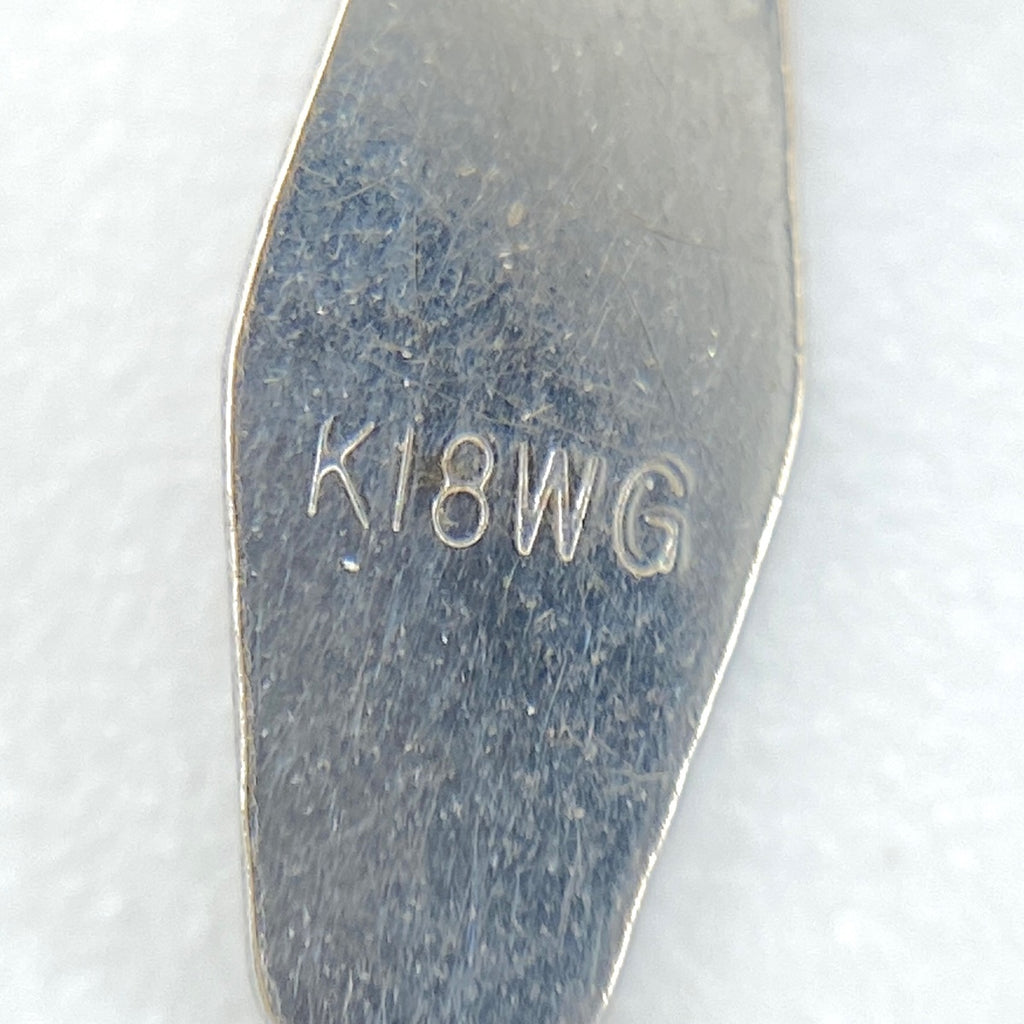 メレダイヤ デザインネックレス WG ホワイトゴールド ペンダント ネックレス K18 ダイヤモンド レディース 【中古】 
 ラッピング可