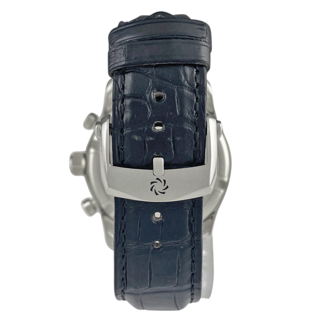 【OH済】【保証書】Carl F.Bucherer マネロ 150本限定 00.10906.08.13.01 腕時計 SS レザー 自動巻き シルバー メンズ 【中古】 wtcbb