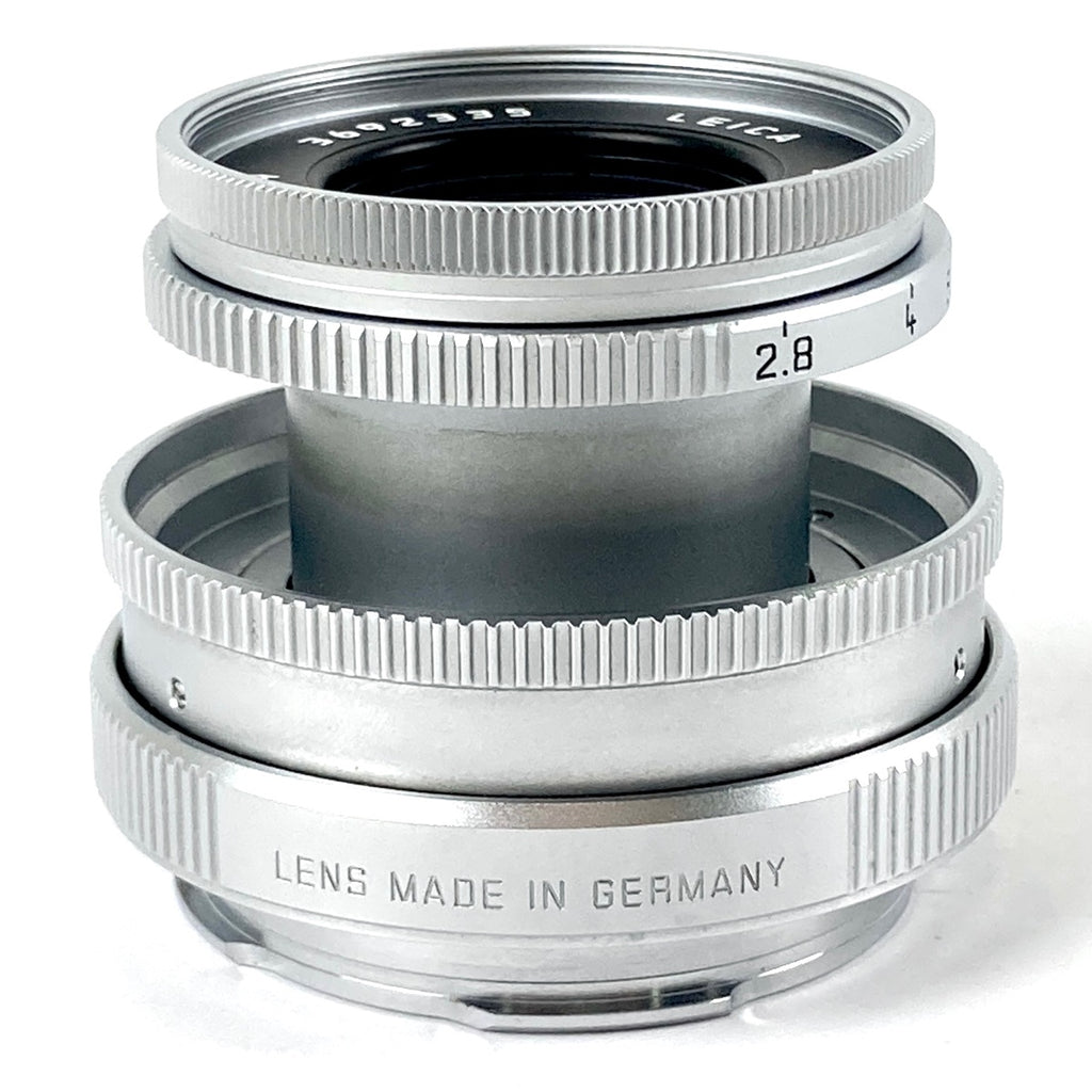 ライカ LEICA ELMAR-M 50mm F2.8 エルマー 沈胴 シルバー レンジファインダーカメラ用レンズ 【中古】