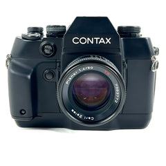 コンタックス CONTAX AX + Planar T* 50mm F1.4 MMJ プラナー ［ジャンク品］ フィルム オートフォーカス 一眼レフカメラ 【中古】
