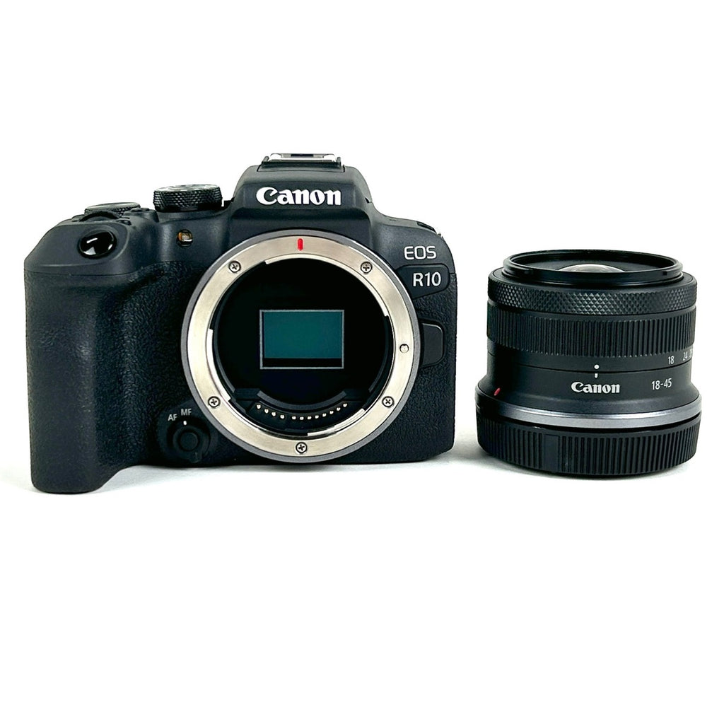 キヤノン Canon EOS R10 RF-S 18-45 IS STM レンズキット デジタル ミラーレス 一眼カメラ 【中古】