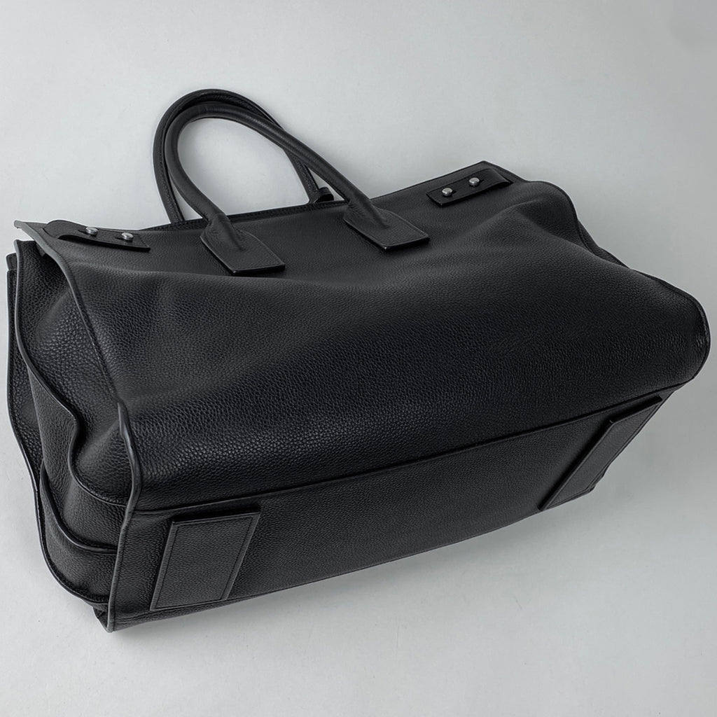 サンローラン サック ド ジュール スープル 2WAY ショルダーバッグ ハンドバッグ レザー ブラック レディース 【中古】brbag