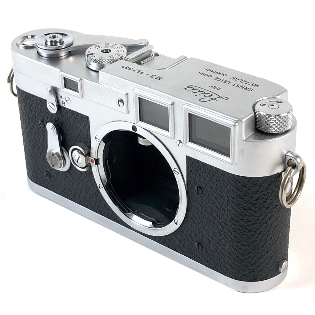 ライカ LEICA M3 ダブルストローク シルバー フィルム レンジファインダーカメラ 【中古】