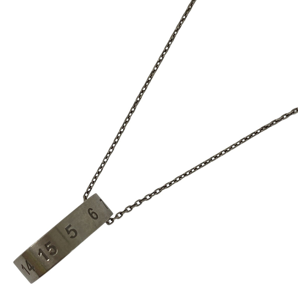 メゾン マルジェラ リング チャーム ネックレス 指輪 ペンダント ネックレス シルバー925 シルバー レディース 【中古】bracc