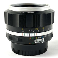 フォクトレンダー Voigtlander NOKTON 58mm F1.4 SL II S(ニコンF用) シルバーリム	 一眼カメラ用レンズ（マニュアルフォーカス） 【中古】