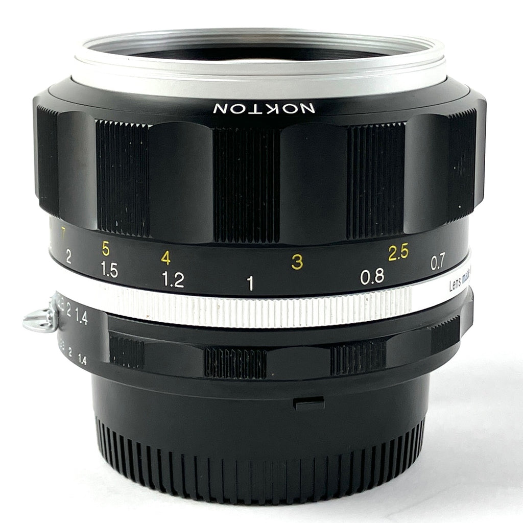 フォクトレンダー Voigtlander NOKTON 58mm F1.4 SL II S(ニコンF用) シルバーリム	 一眼カメラ用レンズ（マニュアルフォーカス） 【中古】