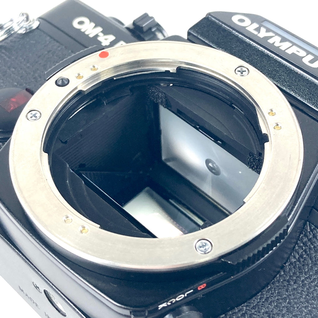 オリンパス OLYMPUS OM-4Ti チタン ブラック ボディ フィルム マニュアルフォーカス 一眼レフカメラ 【中古】