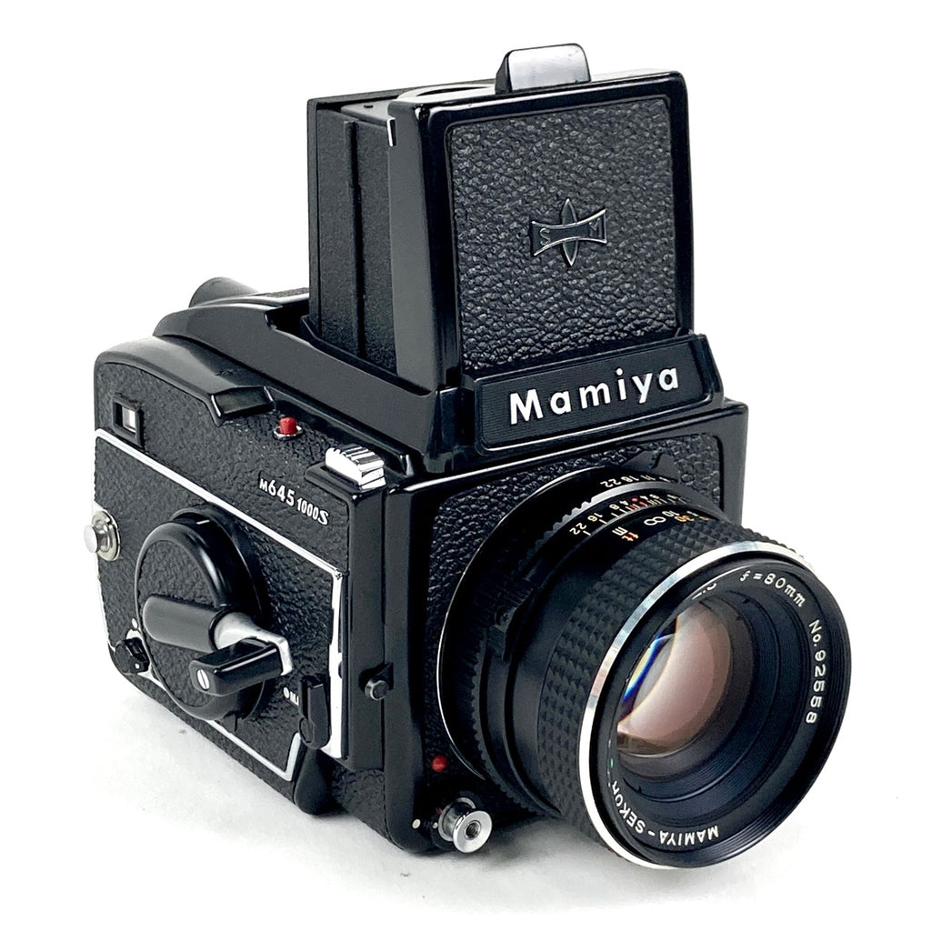 マミヤ Mamiya M645 1000S + SEKOR C 80mm F2.8 M645用 中判カメラ 【中古】