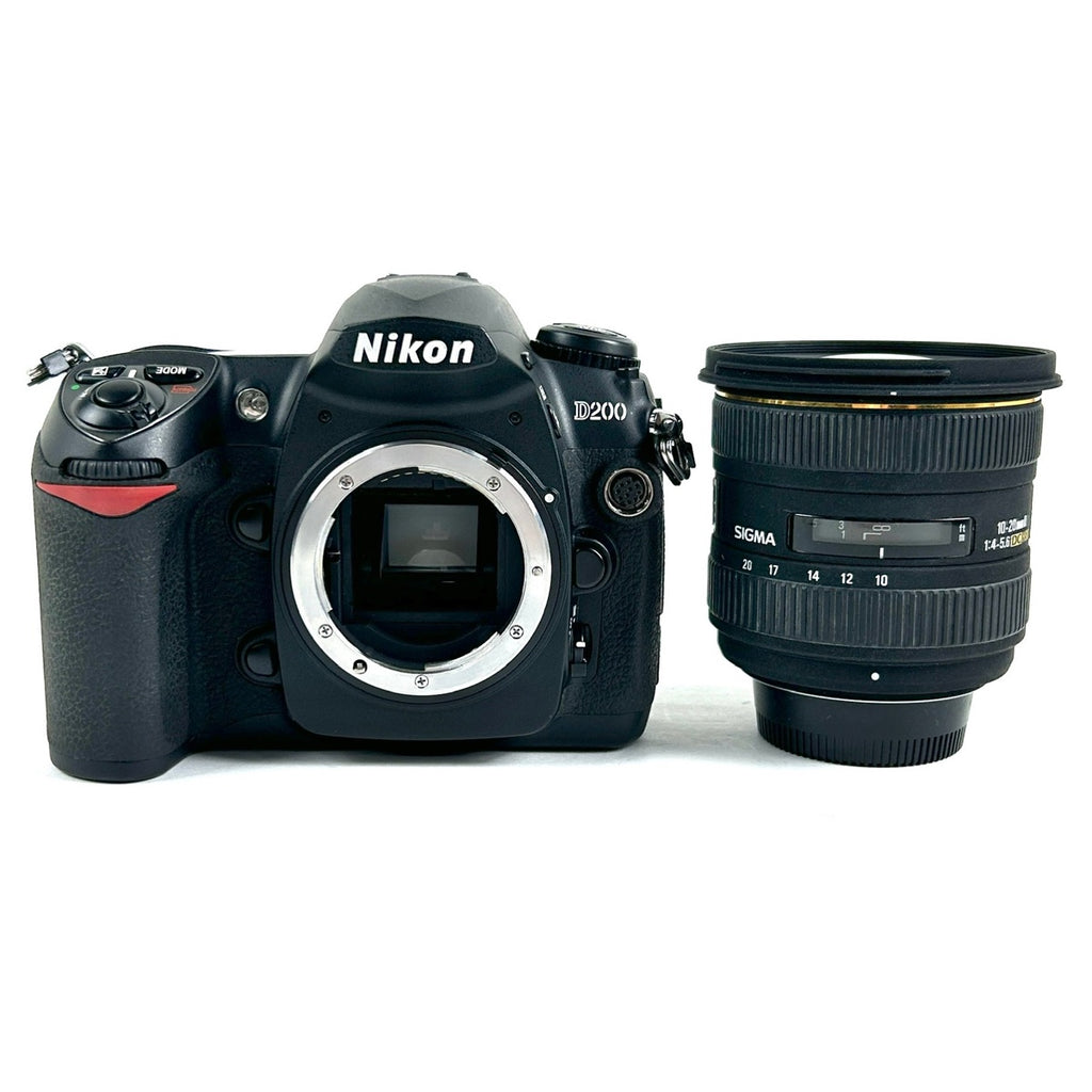 バイセル公式】ニコン Nikon D200＋10-20mm F4-5.6 EX DC HSM (ニコンF用) デジタル 一眼レフカメラ 【中古】 -  バイセルブランシェ