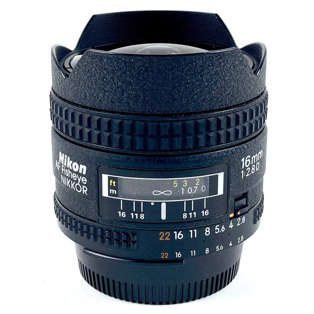 ニコン Nikon AF Fisheye-NIKKOR 16mm F2.8D 一眼カメラ用レンズ（オートフォーカス） 【中古】