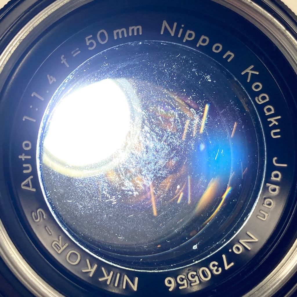 ニコン Nikon F フォトミック FTn シルバー ＋ NIKKOR-S Auto 50mm F1.4 非Ai ［ジャンク品］ フィルム マニュアルフォーカス 一眼レフカメラ 【中古】