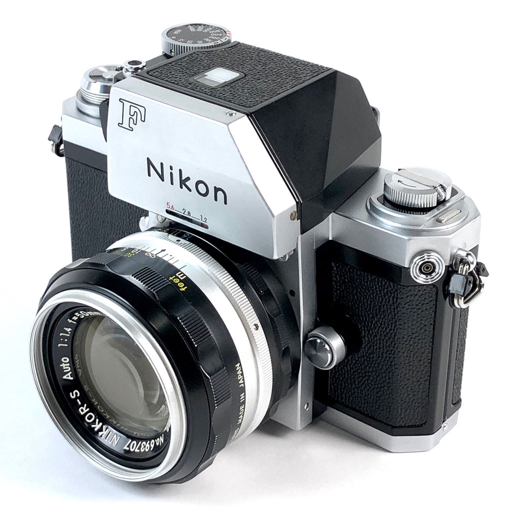 ニコン Nikon F フォトミック + NIKKOR-S Auto 50mm F1.4 ［ジャンク品］ フィルム マニュアルフォーカス 一眼レフカメラ 【中古】