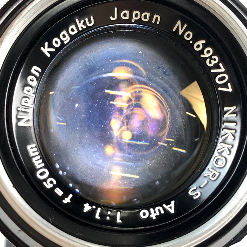 ニコン Nikon F フォトミック + NIKKOR-S Auto 50mm F1.4 ［ジャンク品］ フィルム マニュアルフォーカス 一眼レフカメラ 【中古】