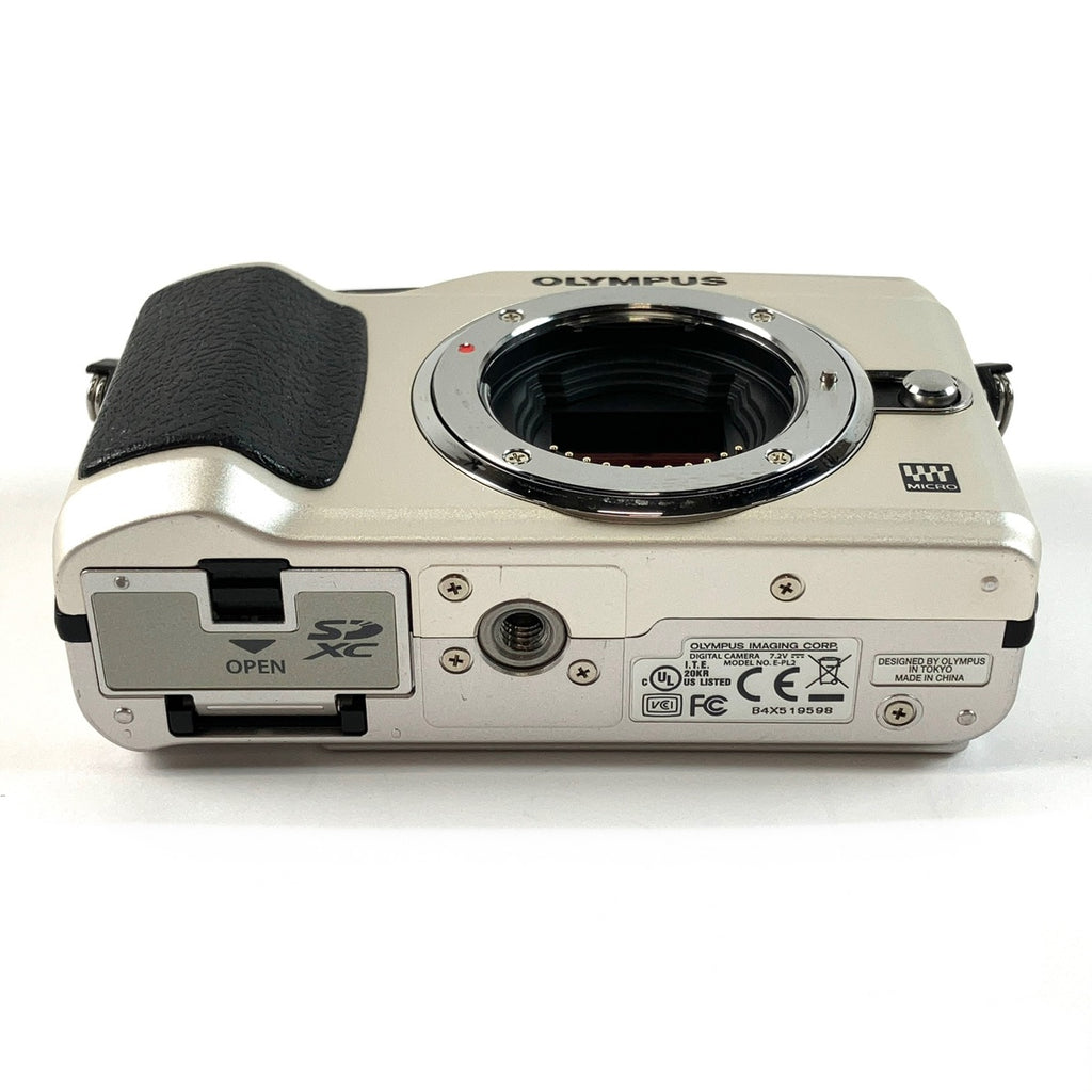 オリンパス OLYMPUS PEN Lite E-PL2 シャンパンゴールド＋M.ZUIKO DIGITAL 45mm F1.8 デジタル ミラーレス 一眼カメラ 【中古】