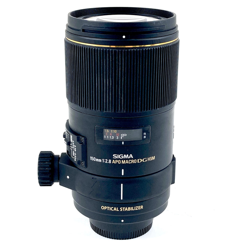 シグマ SIGMA APO MACRO 150mm F2.8 EX DG OS HSM (ニコンF用) 一眼カメラ用レンズ（オートフォーカス） 【中古】