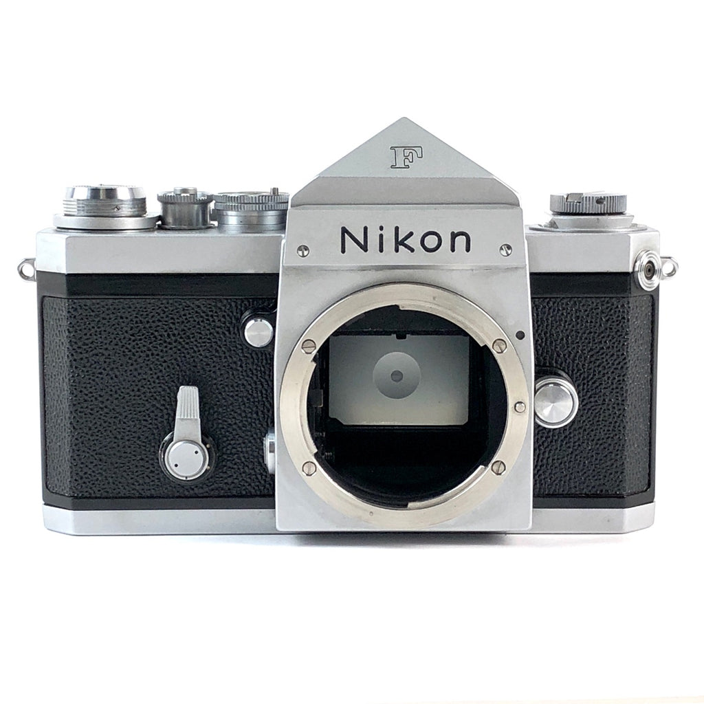 ニコン Nikon F アイレベル シルバー ボディ フィルム マニュアルフォーカス 一眼レフカメラ 【中古】