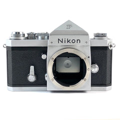 ニコン Nikon F アイレベル シルバー ボディ フィルム マニュアルフォーカス 一眼レフカメラ 【中古】