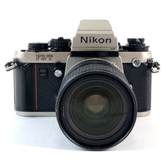 ニコン Nikon F3/T チタン シルバー ＋ Ai-S NIKKOR 28-85mm F3.5-4.5 フィルム マニュアルフォーカス 一眼レフカメラ 【中古】