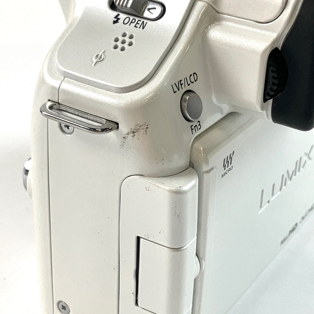 パナソニック Panasonic LUMIX DMC-G5X 電動ズームレンズキット シェルホワイト デジタル ミラーレス 一眼カメラ 【中古】