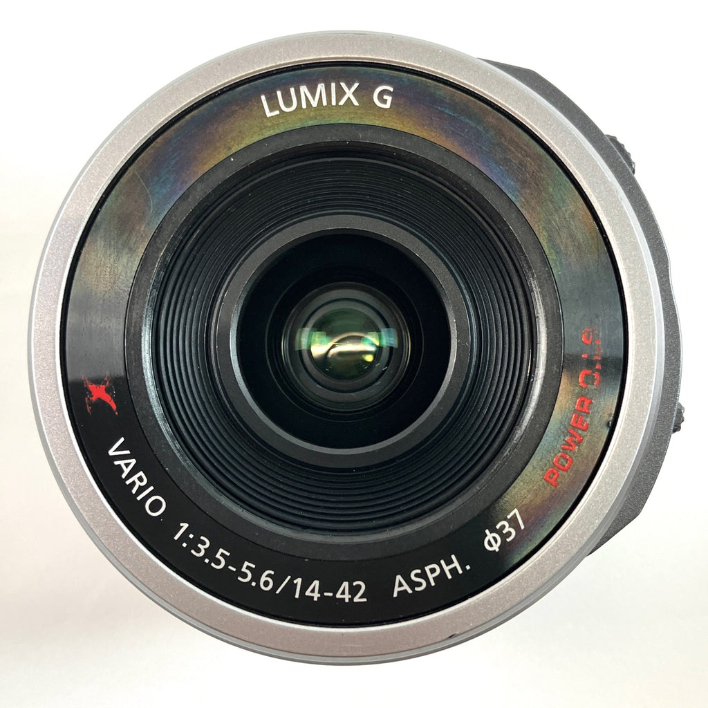 パナソニック Panasonic LUMIX DMC-G5X 電動ズームレンズキット シェルホワイト デジタル ミラーレス 一眼カメラ 【中古】