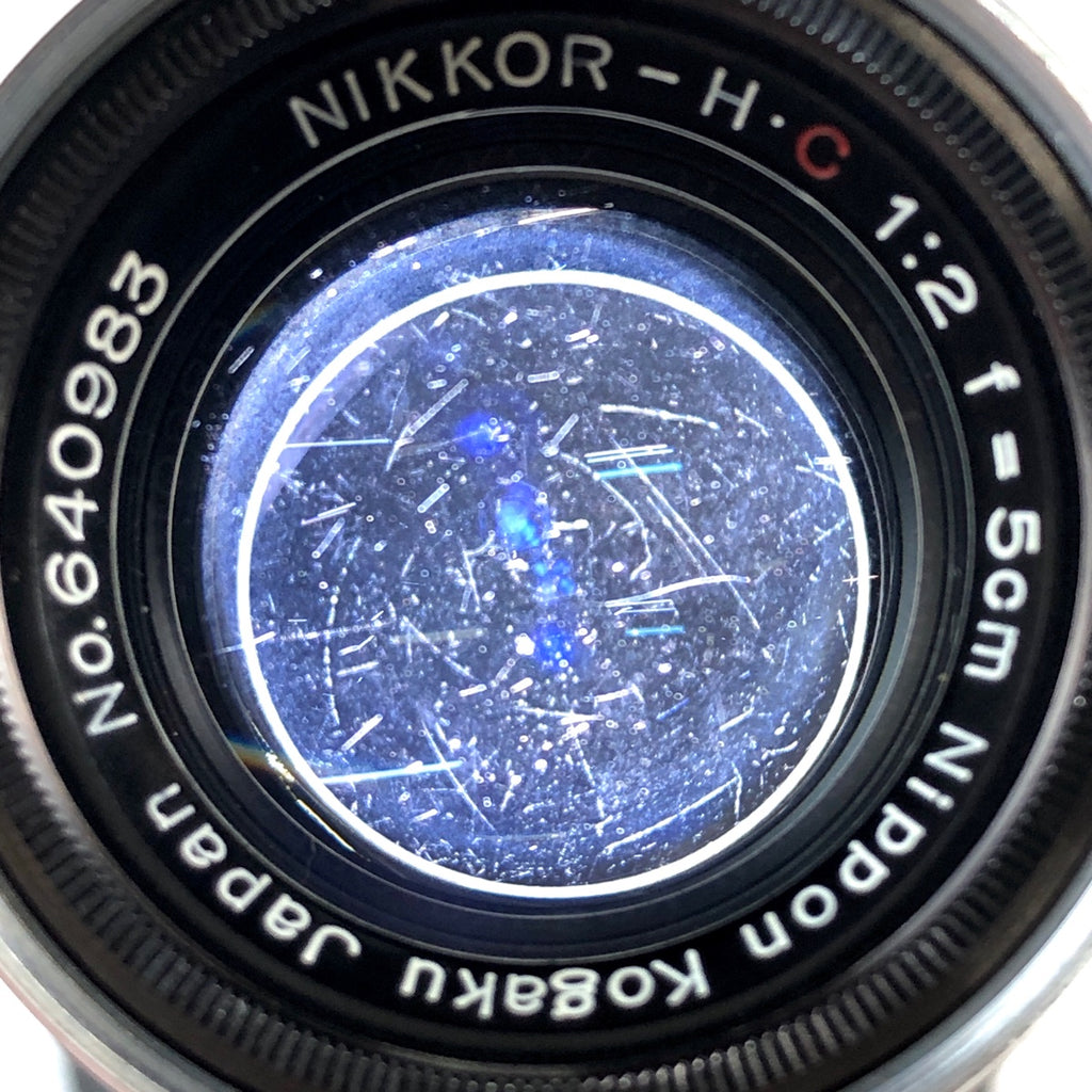 ニッカ NICCA Nicca 3S + NIKKOR-H (.C) 50mm F2 5cm ［ジャンク品］ フィルム レンジファインダーカメラ 【中古】