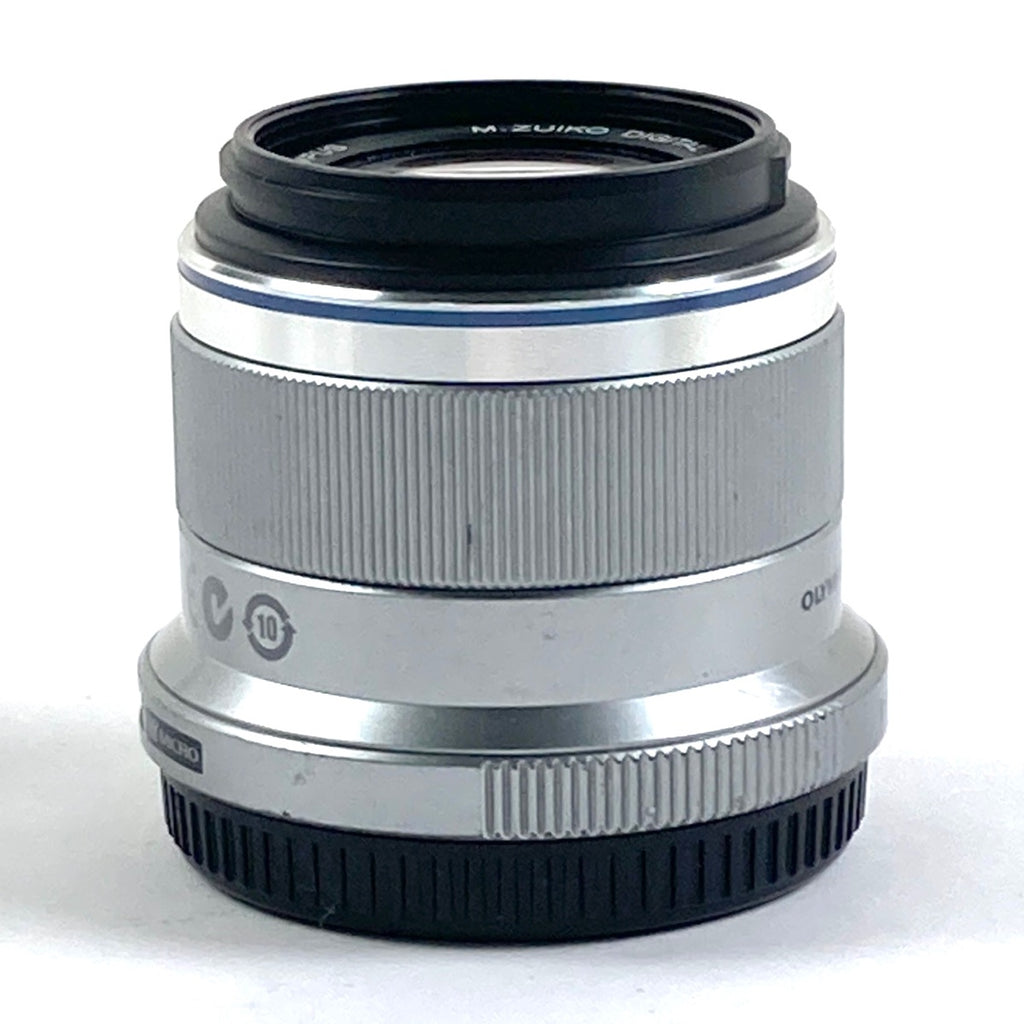 オリンパス OLYMPUS M.ZUIKO DIGITAL 45mm F1.8 シルバー 一眼カメラ用レンズ（オートフォーカス） 【中古】