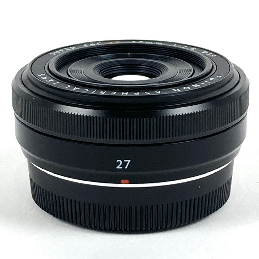 富士フイルム FUJIFILM XF 27mm F2.8 ブラック 一眼カメラ用レンズ（オートフォーカス） 【中古】