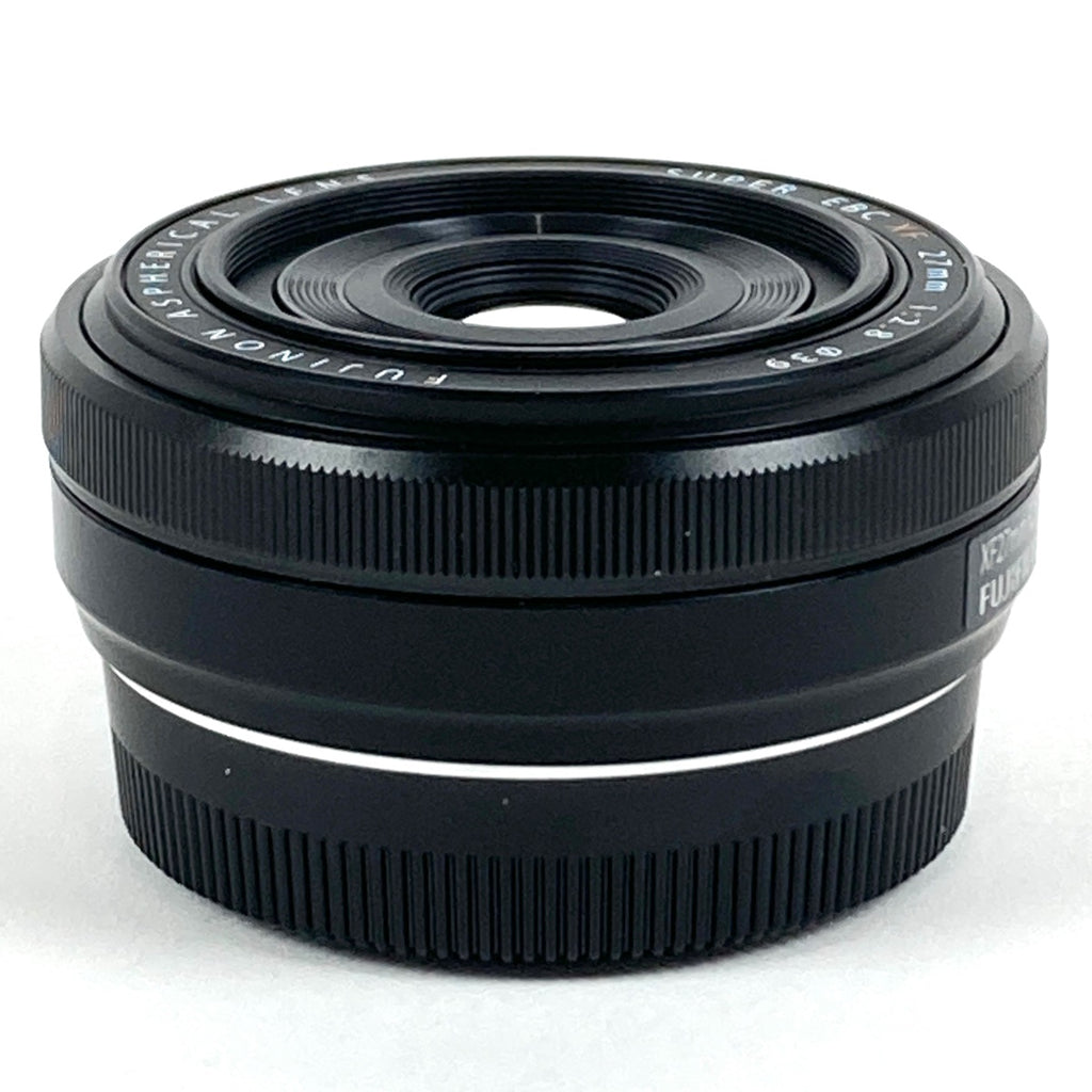 富士フイルム FUJIFILM XF 27mm F2.8 ブラック 一眼カメラ用レンズ（オートフォーカス） 【中古】