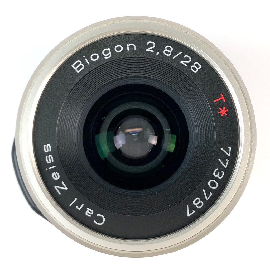 コンタックス CONTAX Biogon T* 28mm F2.8 ビオゴン Gマウント レンジファインダーカメラ用レンズ 【中古】