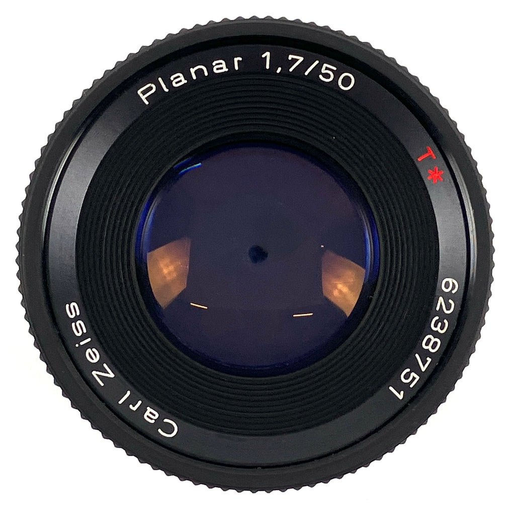 コンタックス CONTAX Planar T* 50mm F1.7 AEJ プラナー 一眼カメラ用レンズ（マニュアルフォーカス） 【中古】