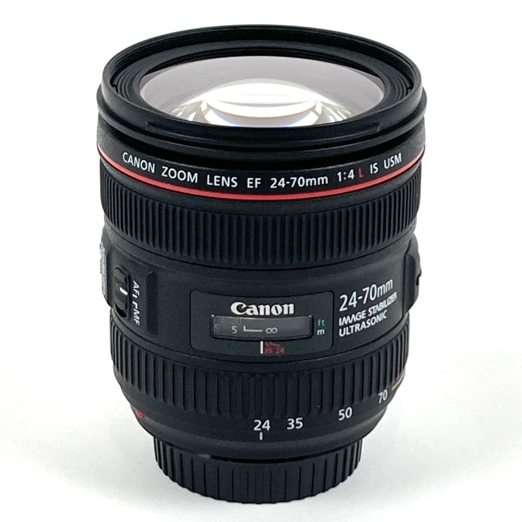 キヤノン Canon EF 24-70mm F4L IS USM 一眼カメラ用レンズ（オートフォーカス） 【中古】