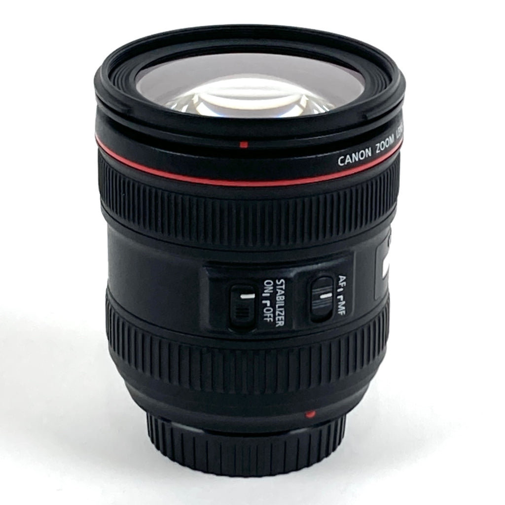 キヤノン Canon EF 24-70mm F4L IS USM 一眼カメラ用レンズ（オートフォーカス） 【中古】