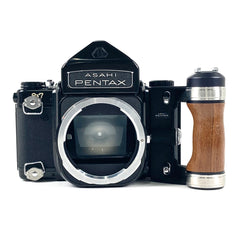 ペンタックス PENTAX 6×7 ボディ ウッドグリップ付 中判カメラ 【中古】