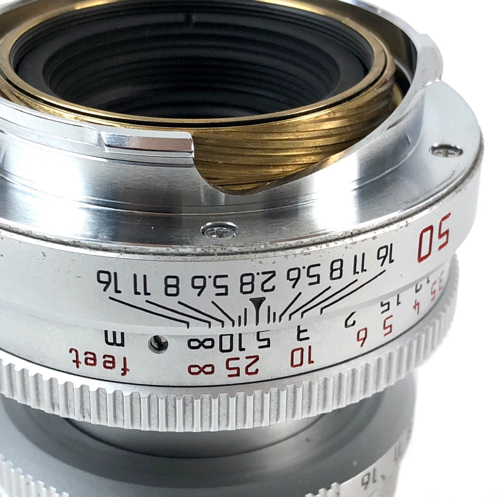 ライカ LEICA ELMAR-M 50mm F2.8 HANSA シルバー レンジファインダーカメラ用レンズ 【中古】