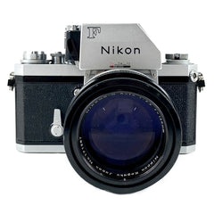 ニコン Nikon F フォトミック シルバー + NIKKOR-Q Auto 135mm F2.8 フィルム マニュアルフォーカス 一眼レフカメラ 【中古】