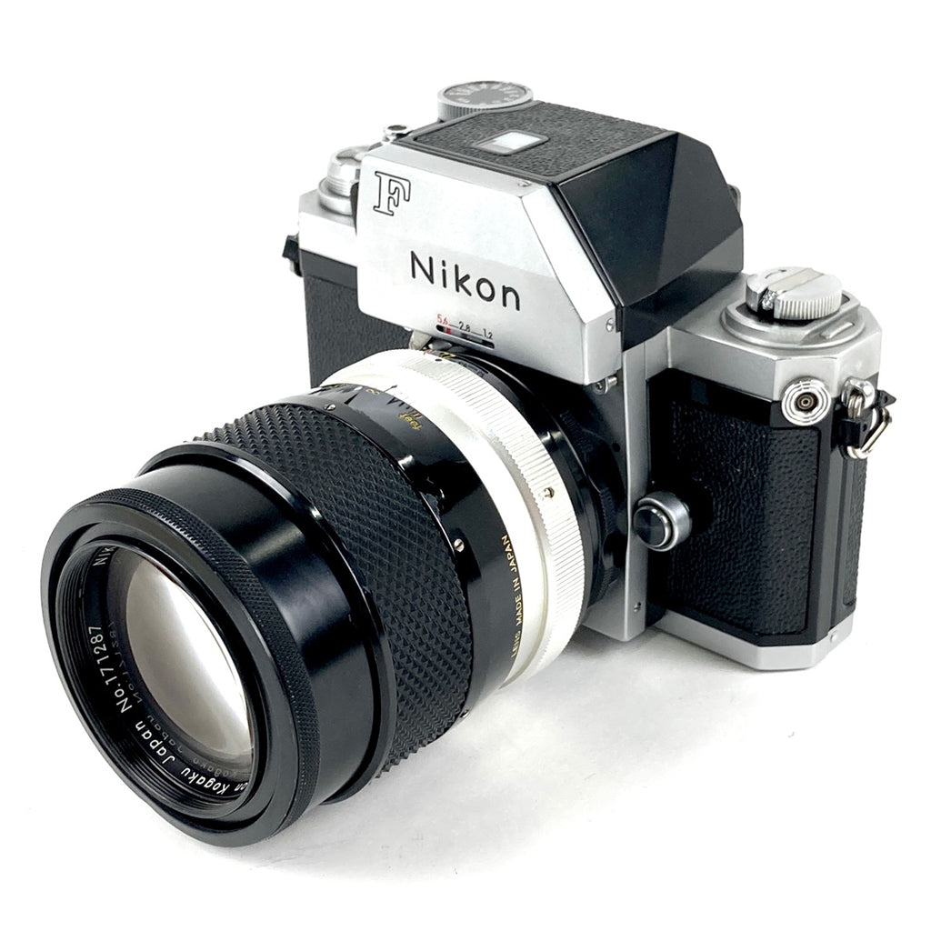 ニコン Nikon F フォトミック シルバー + NIKKOR-Q Auto 135mm F2.8 フィルム マニュアルフォーカス 一眼レフカメラ 【中古】